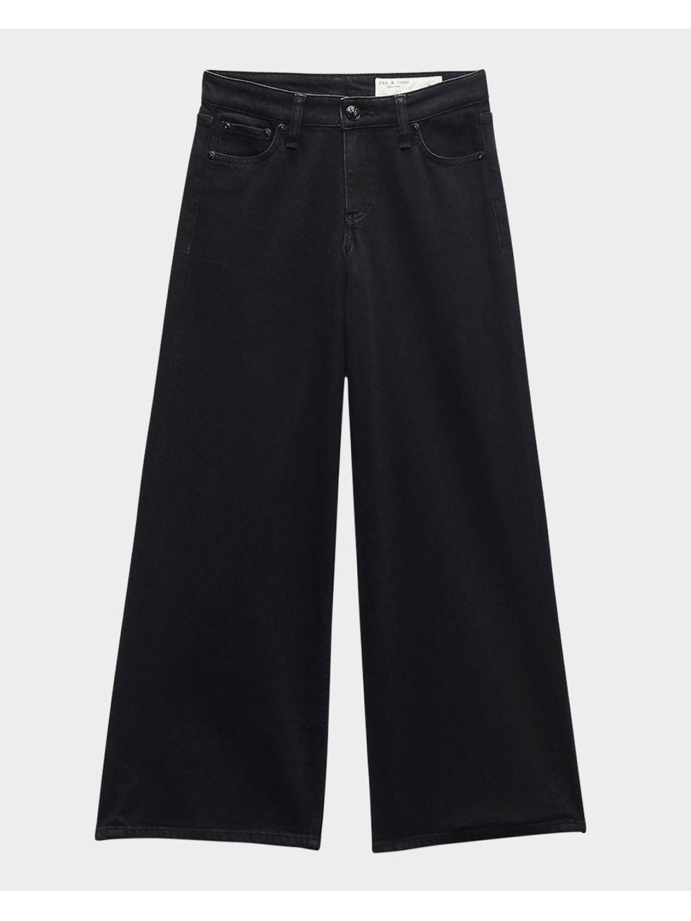 rag & bone Aiden Low-Rise Wide Jeans